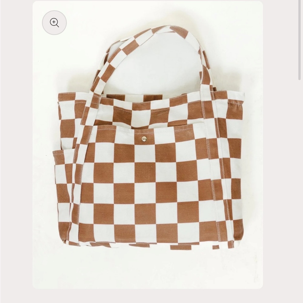 Checkered Tote